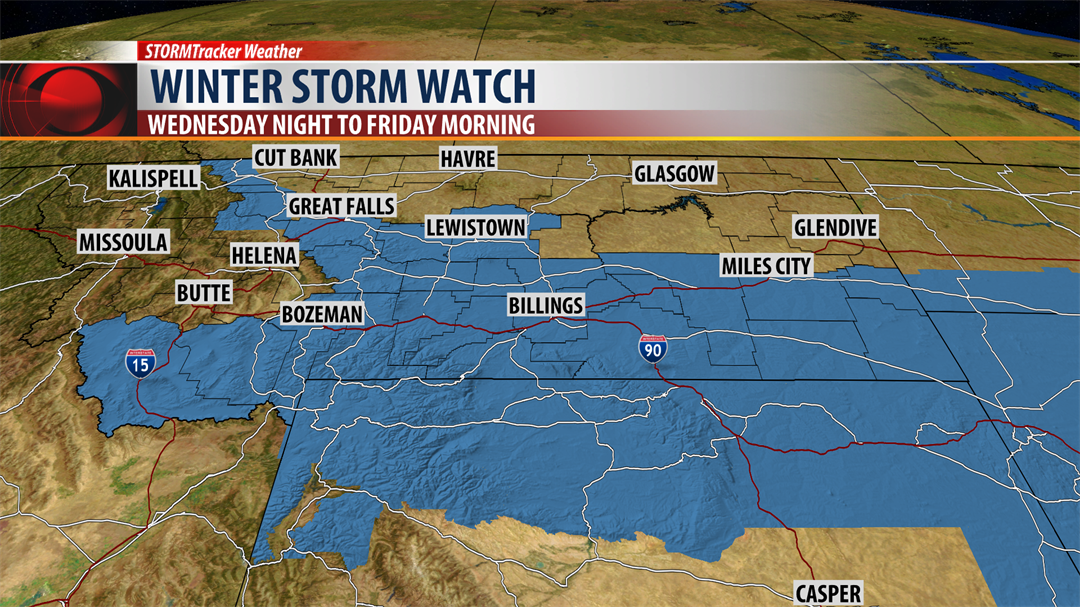 Severe Winter Weather To Impact Montana ThursdayFriday