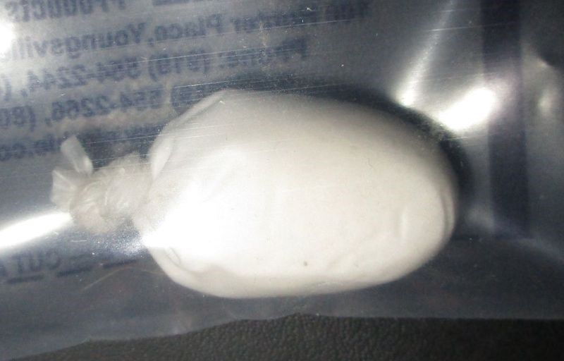 Baggie of meth found in White Sulphur Springs