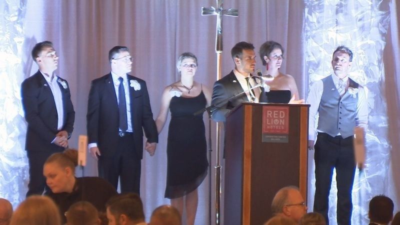 Mayfair event co-chairs (MTN News Photo)